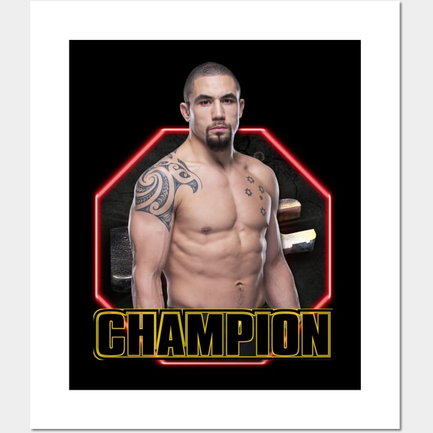 Robert Whittaker | UFC Fighter | 12 Wall Art by Semenov